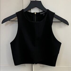 Express Black Women's Crop Top